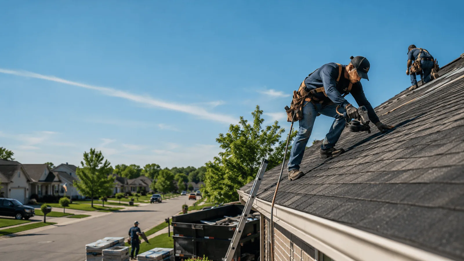 Roof Inspection in House, NM